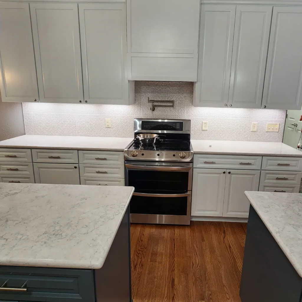 Kitchen cabinet painting and refinishing services
